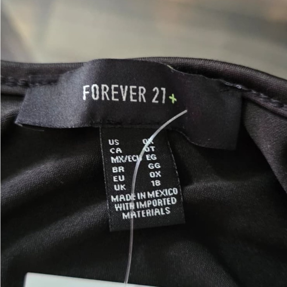 Forever 21 Black Bodysuit - Picture 8 of 16